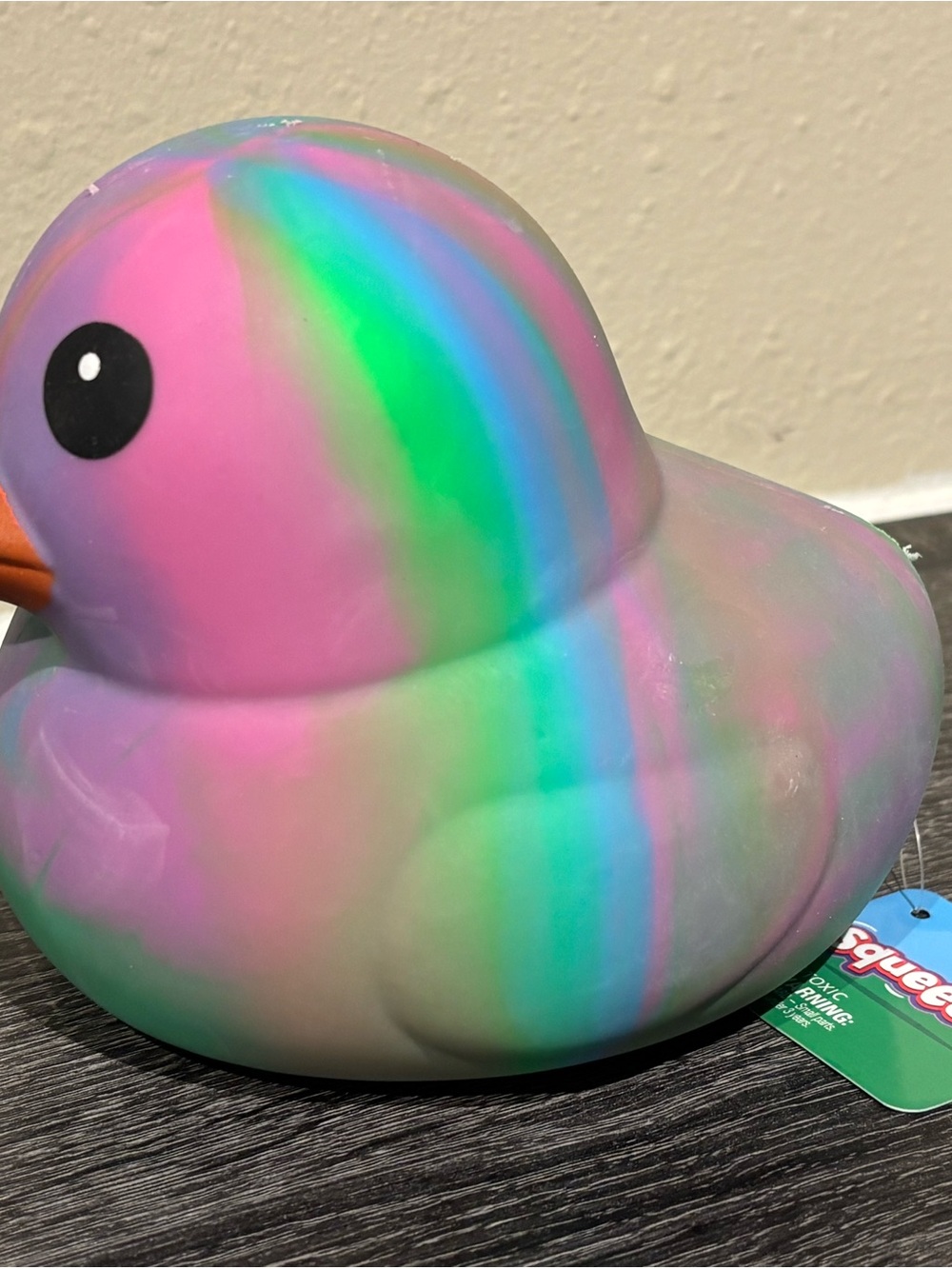 Sunny Days Tied Dye Jumbo Squishy Duck